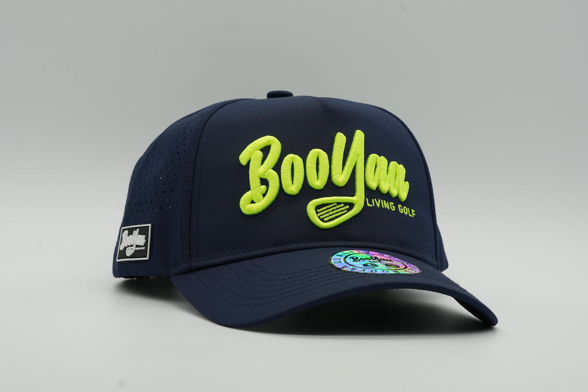 BooYaa Hat - Navy Neon