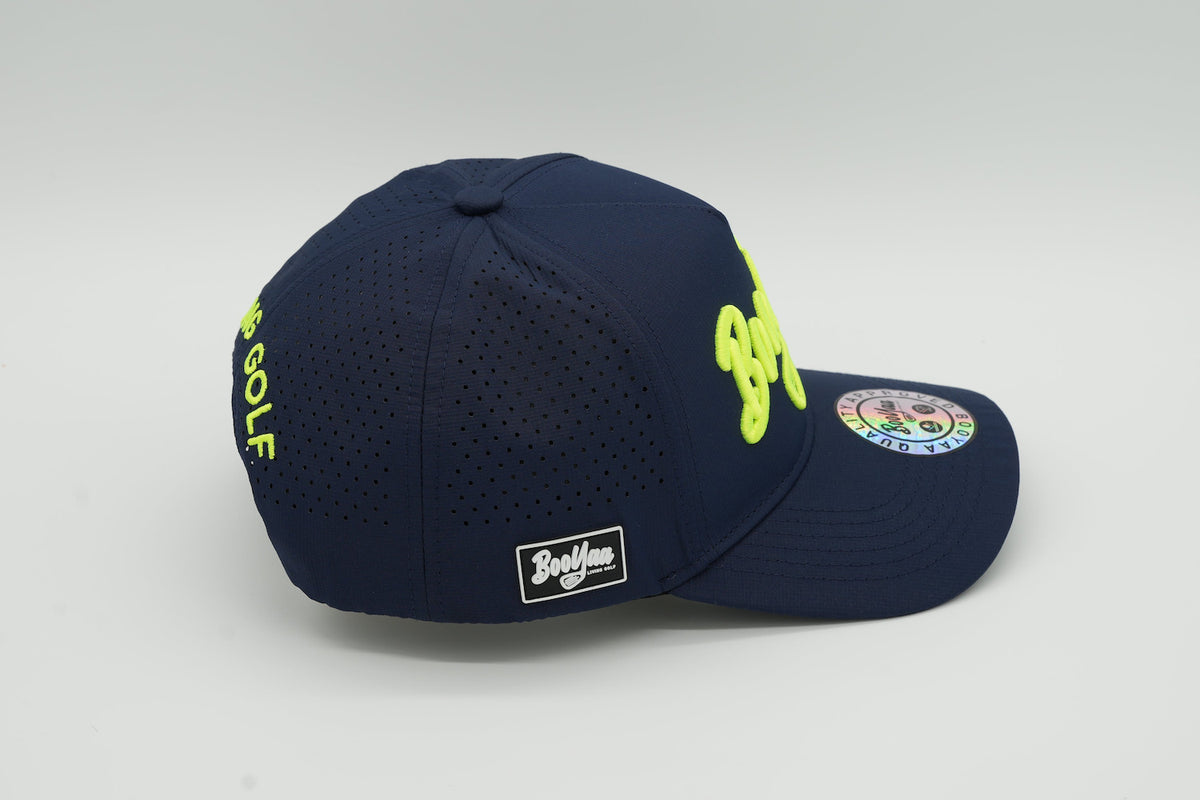 BooYaa Hat - Navy Neon